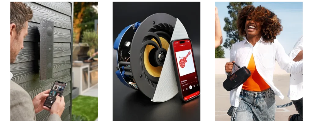 parlantes de techo